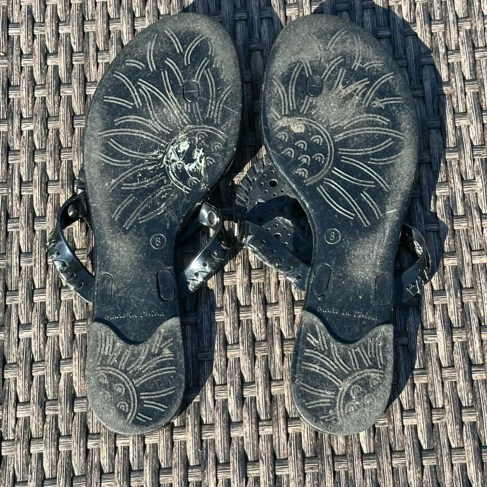 Jack Rogers Black Sandals